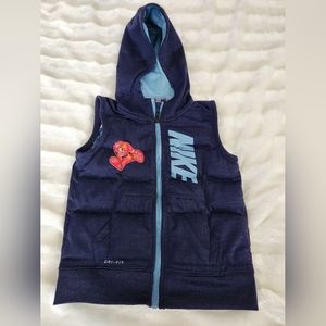Weighted hoodie vest